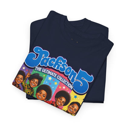 Jackson 5 Retro Graphic Tee — 'The Ultimate Collection' Vintage Band T-Shirt