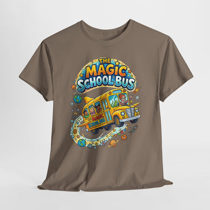 The Magic School Bus T-Shirt – Kids Retro Educational Cartoon Tee