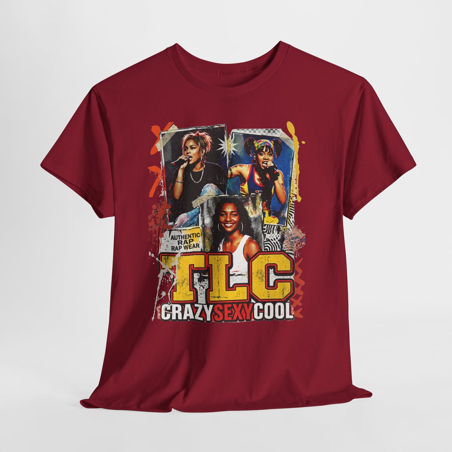 TLC 'Crazy Sexy Cool' Graphic Tee - Retro 90s R&B Band Shirt