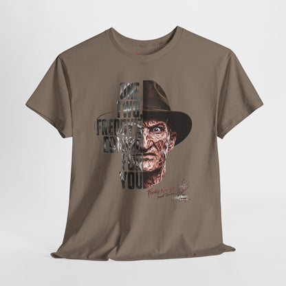 Freddy Krueger 'One, Two... Freddy's Coming For You' Graphic Tee