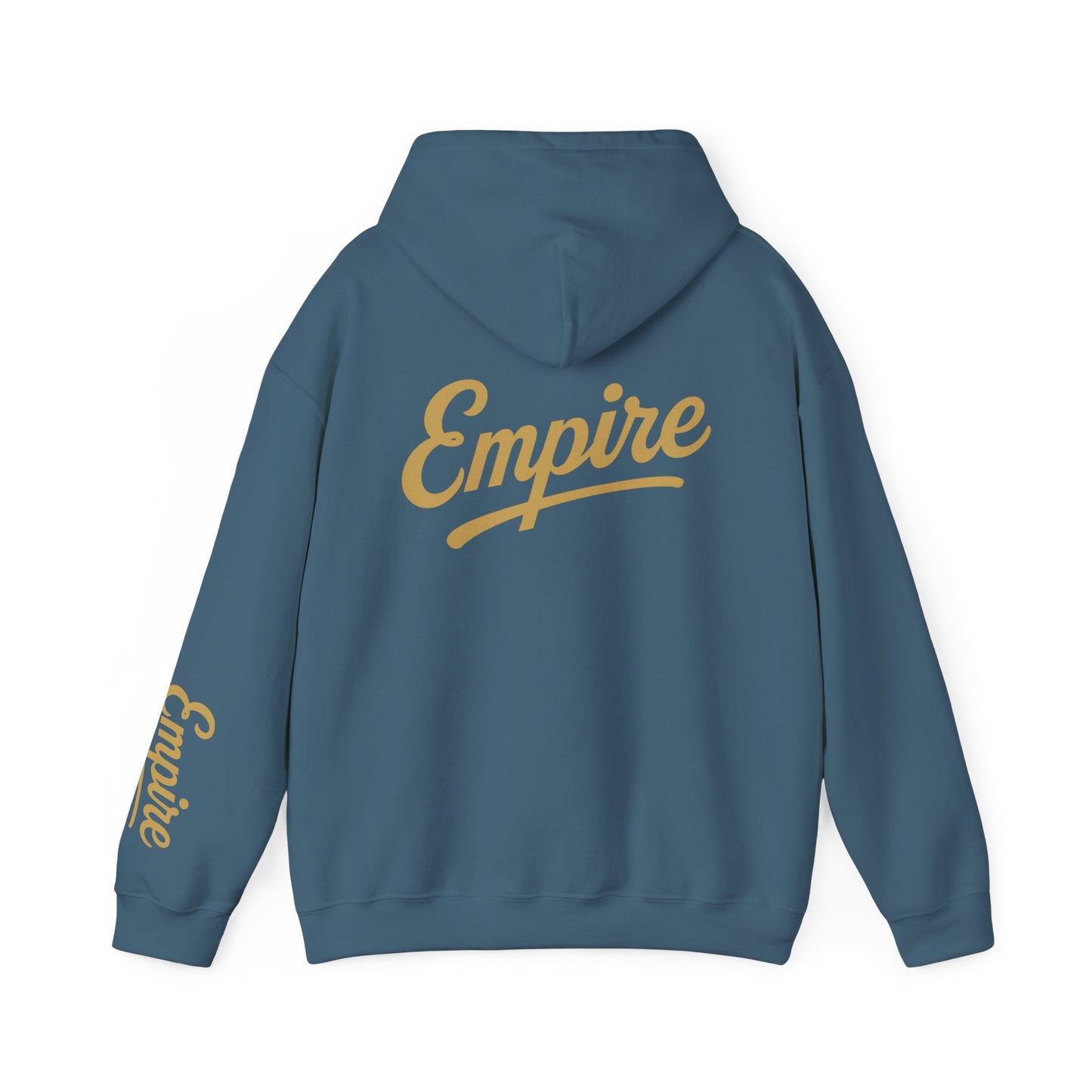 Empire Hoodie – Pullover with Gold Print