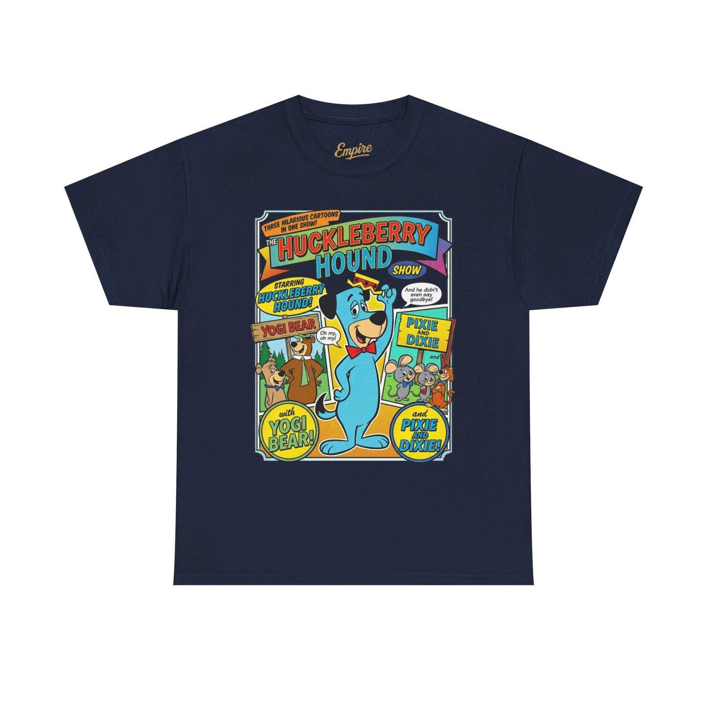 Huckleberry Hound Vintage Cartoon T-Shirt