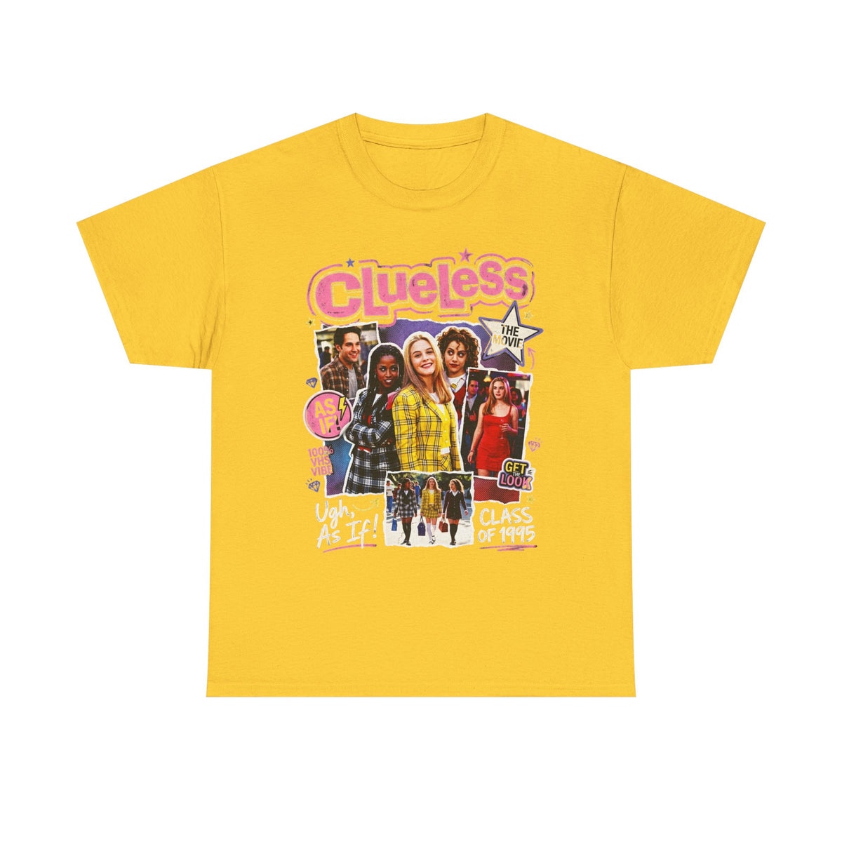 Clueless Vibe | Nostalgic Graphic Tee, 90s Fashion