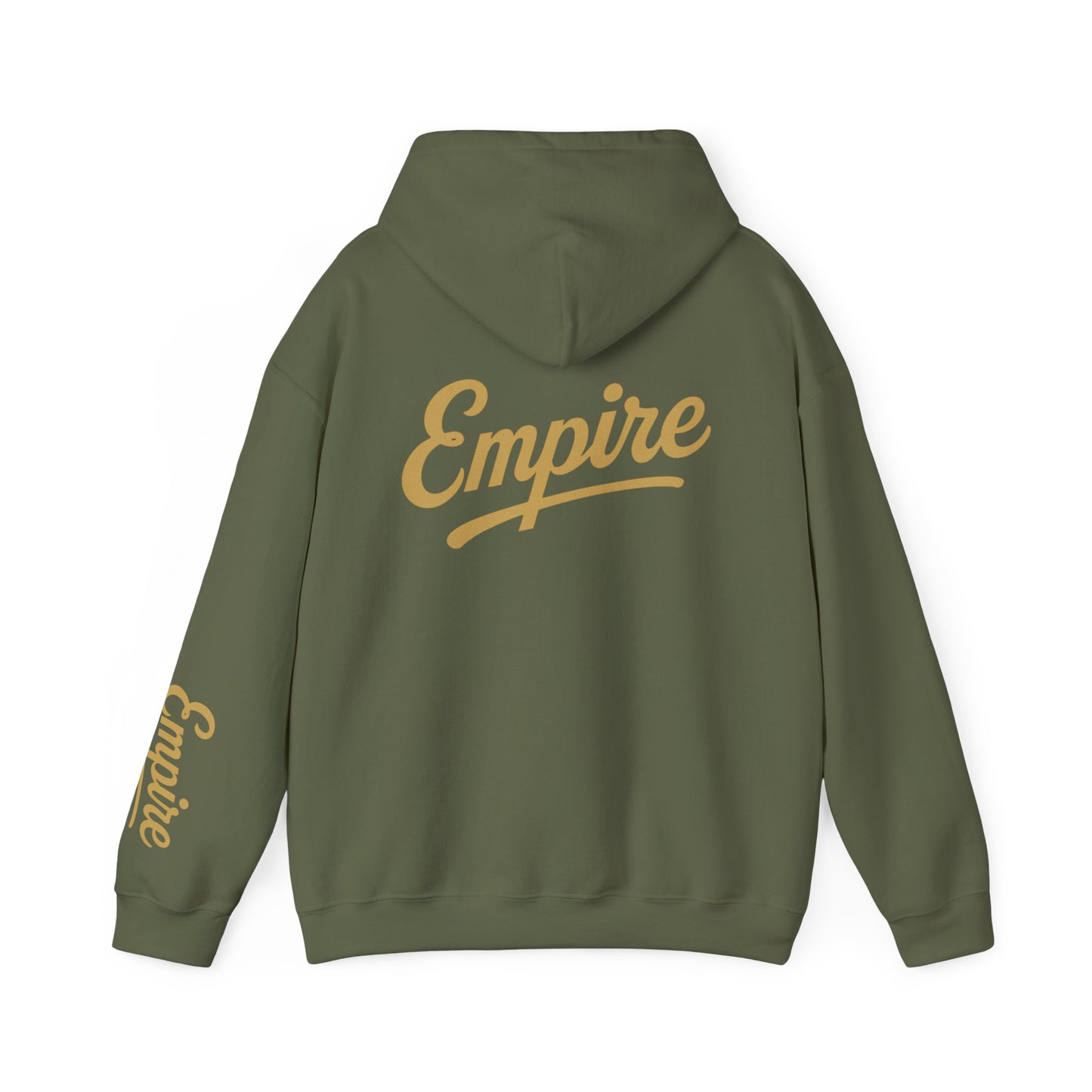 Empire Hoodie – Pullover with Gold Print