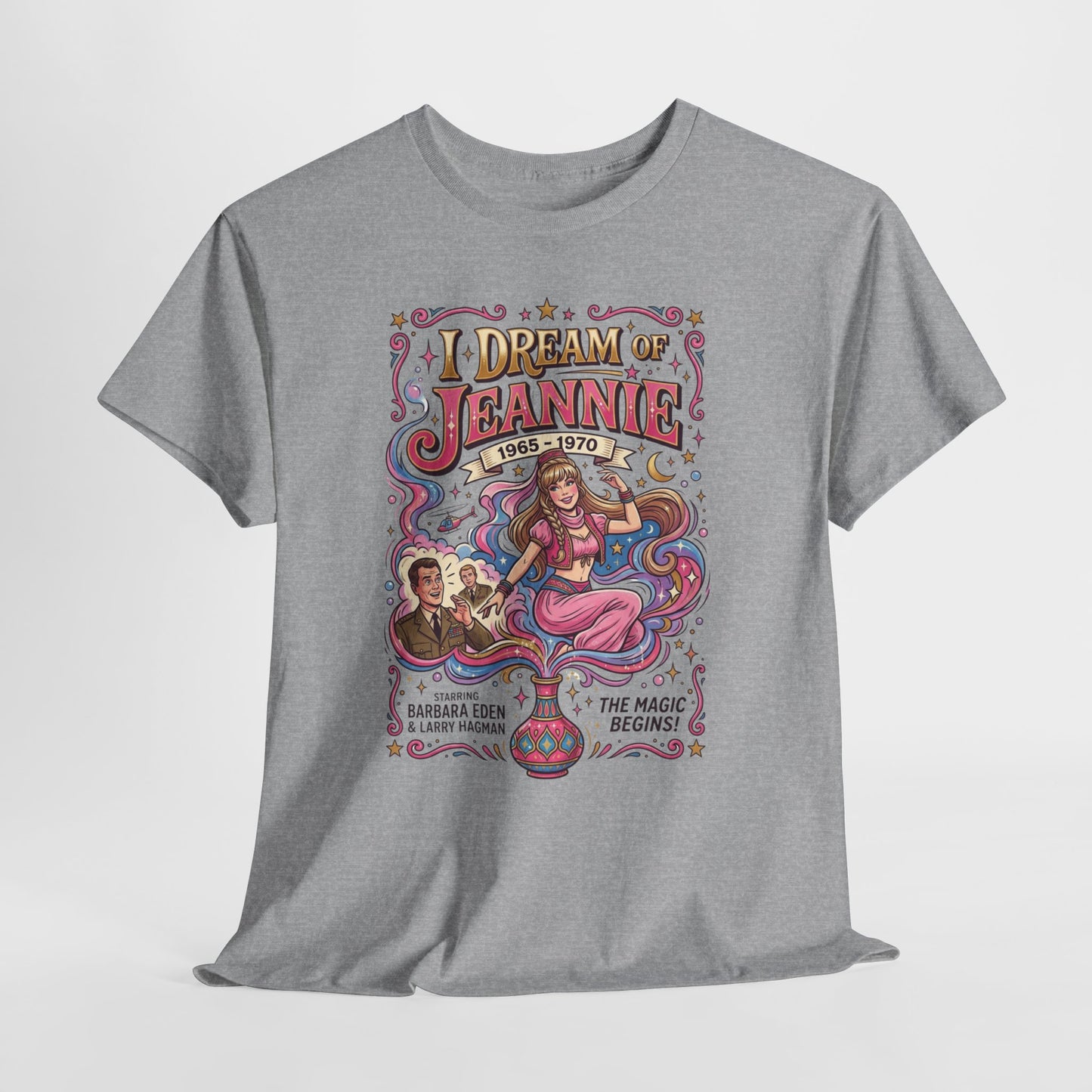 I Dream of Jeannie Graphic Tee — Retro 60s TV Vintage Fan T-Shirt