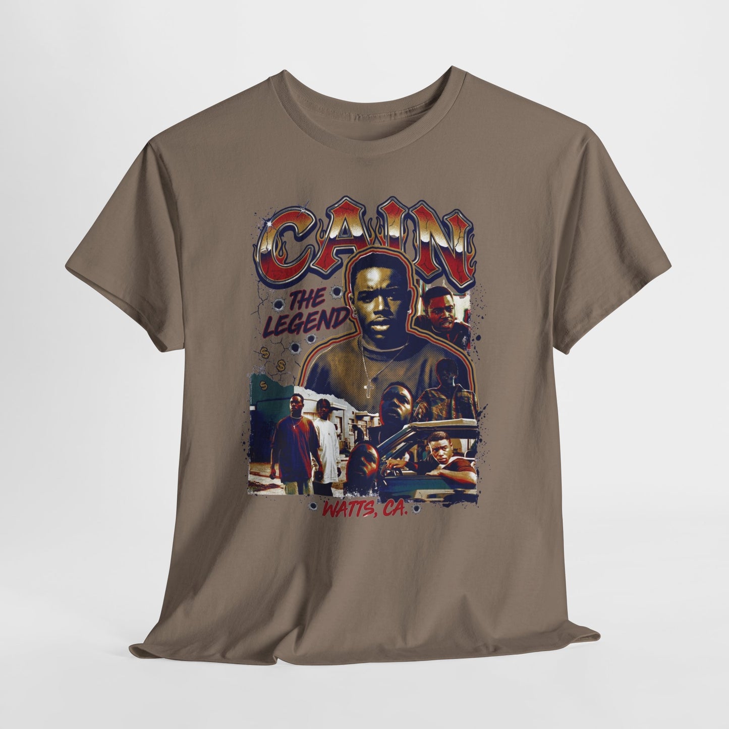 Cain "The Legend" Graphic Tee — Vintage Menace II Society T-Shirt