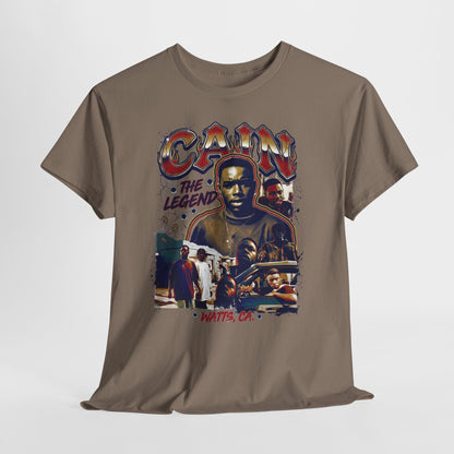 Cain "The Legend" Graphic Tee — Vintage Menace II Society T-Shirt