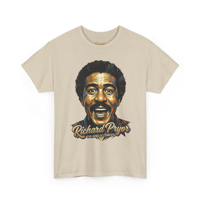 Retro Comedian Portrait Tee — 'Richard Pryor' Graphic T‑Shirt