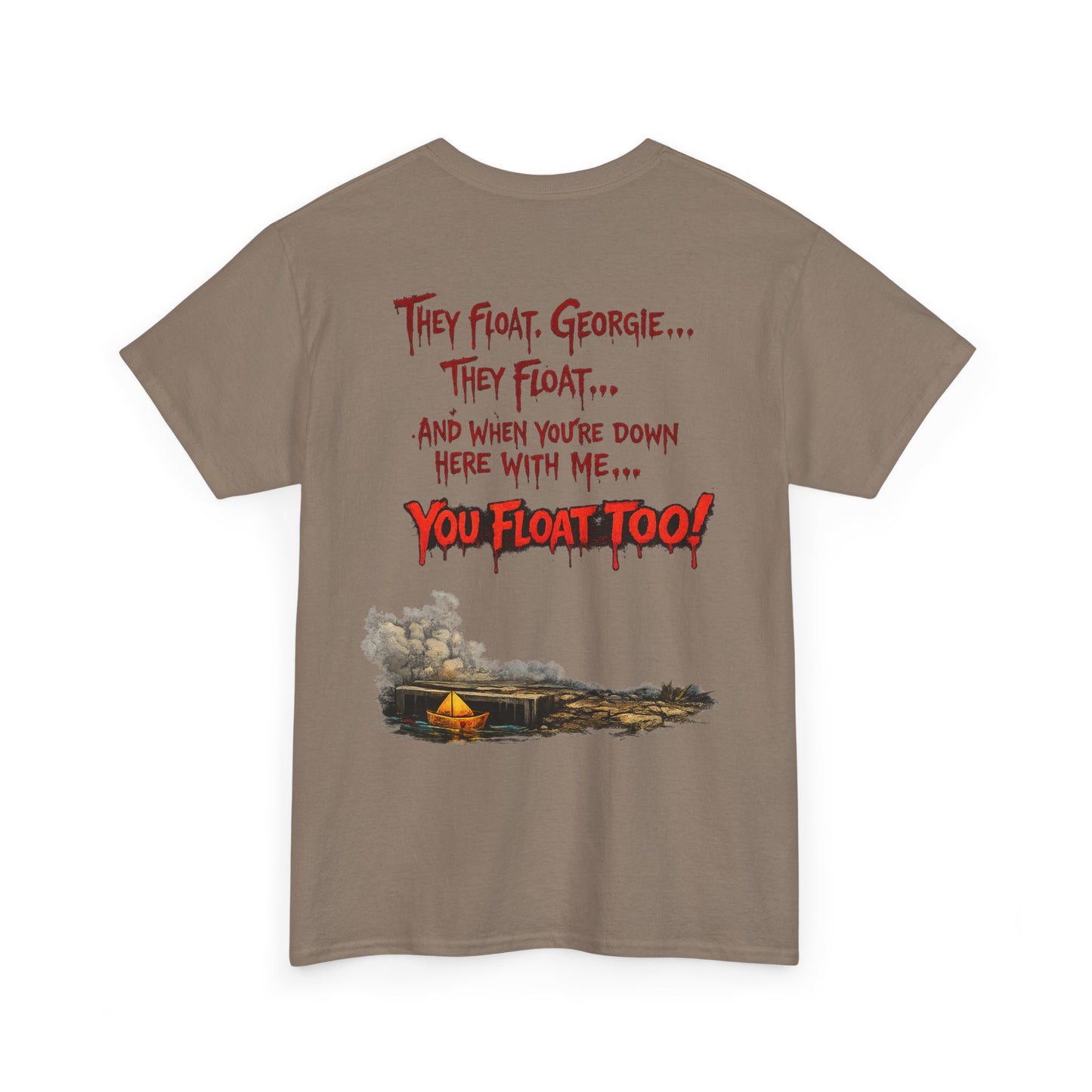 Krustywise "You’ll Float Too" Horror Tee