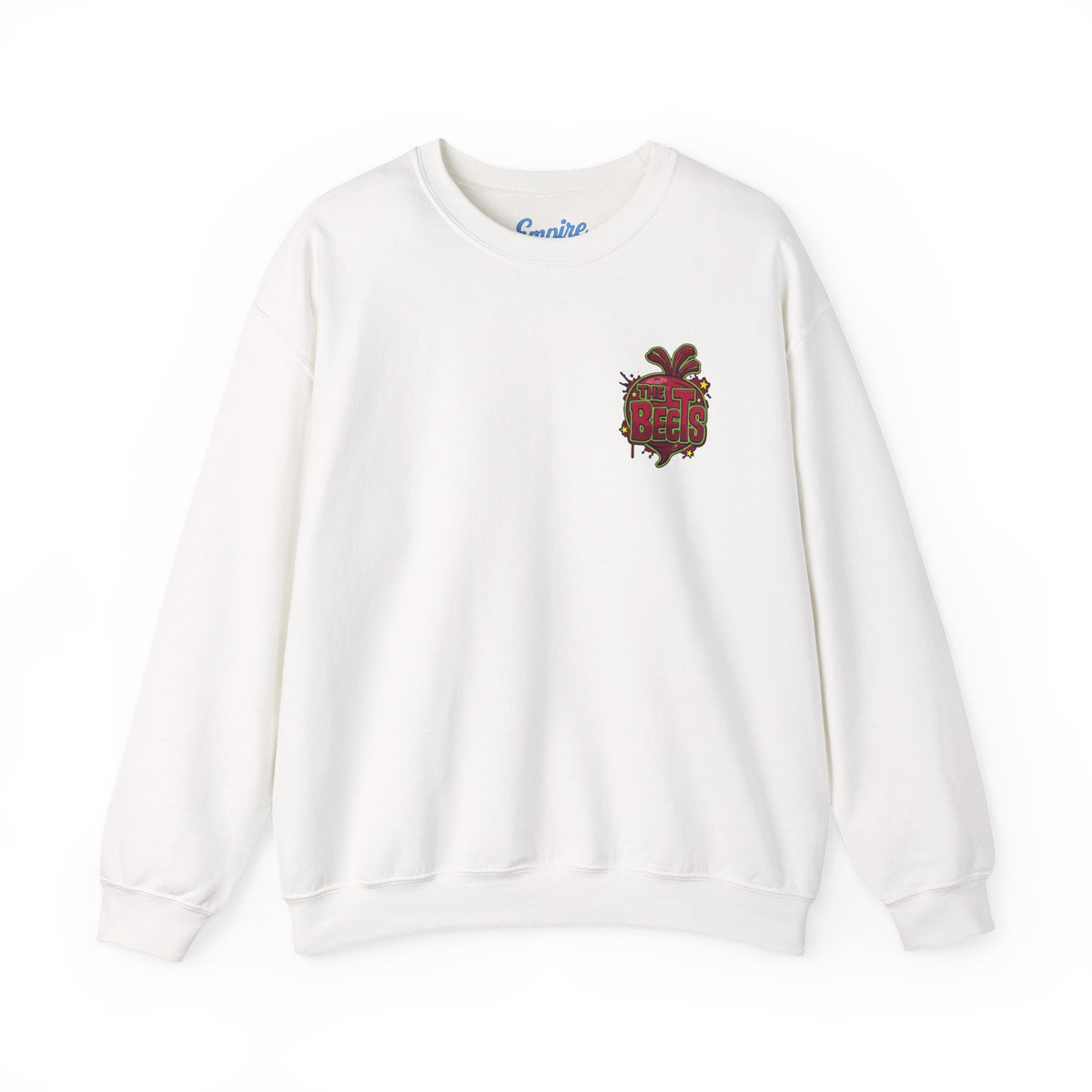 Crewneck Sweatshirt — The Beets Band Graphic (Back & Chest Logo)
