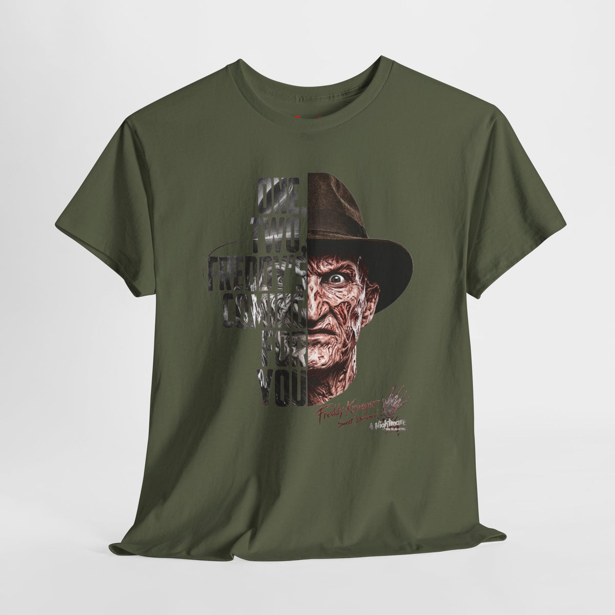 Freddy Krueger 'One, Two... Freddy's Coming For You' Graphic Tee