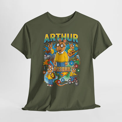 Arthur Cartoon T‑Shirt — Retro Kids TV Graphic Tee