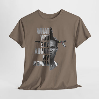 Loc Dog "What You Say About My Momma" Vintage Portrait T‑Shirt
