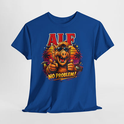 ALF “No Problem!” Graphic Tee — Retro 80s TV Character T-Shirt