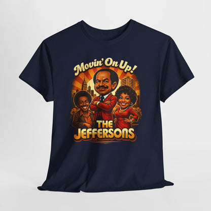 Retro TV Family Tee — 'The Jeffersons' Vintage Sitcom Graphic T-Shirt