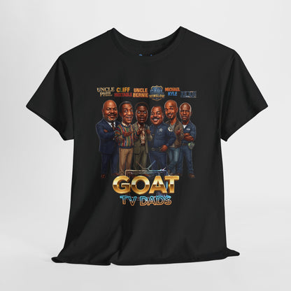 TV Legends Caricature T-Shirt — "GOAT TV Dads" Graphic Tee