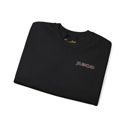 Bishop "Juice" Crewneck Sweatshirt — 'I Am Crazy But You Know What Else I Don’t Give a F**k' Graphic