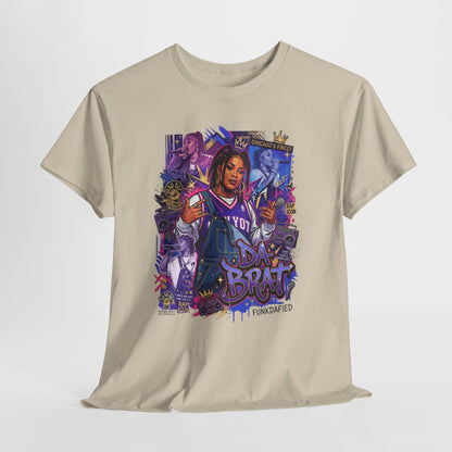 Da Brat 'You the Goat' Graphic Tee — Retro Hip-Hop Portrait Shirt