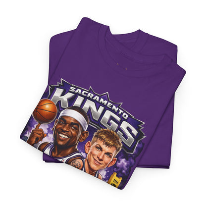 Sacramento Kings 'White Chocolate & C-Webb' Basketball Tee