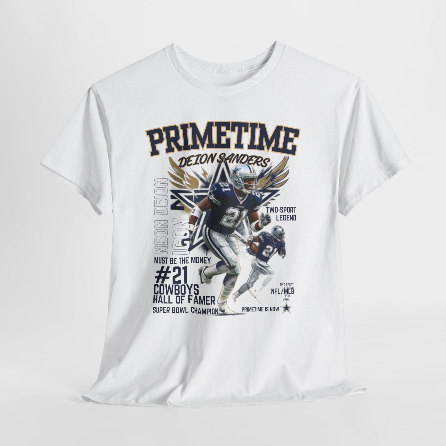 Primetime Deion Sanders Football Tee