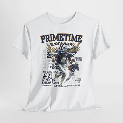 Primetime Deion Sanders Football Tee