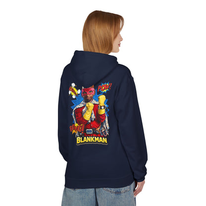 Blankman Inspired Graphic Midweight Softstyle Fleece Hoodie