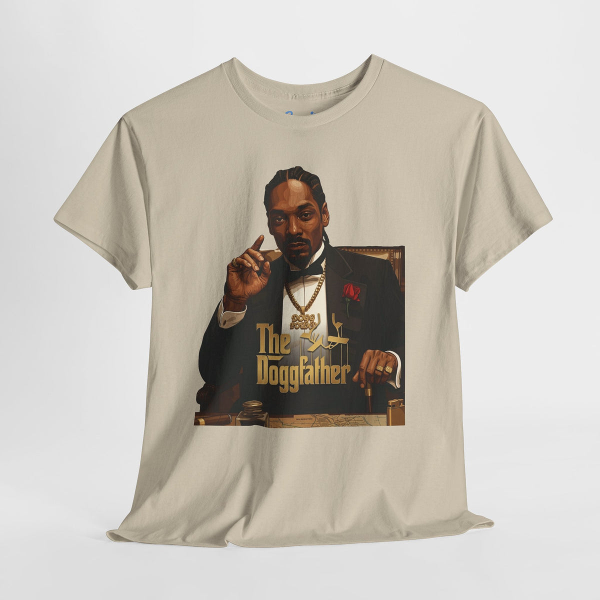The 'Doggfather' Vintage Mafia-Inspired Rap Tribute Shirt