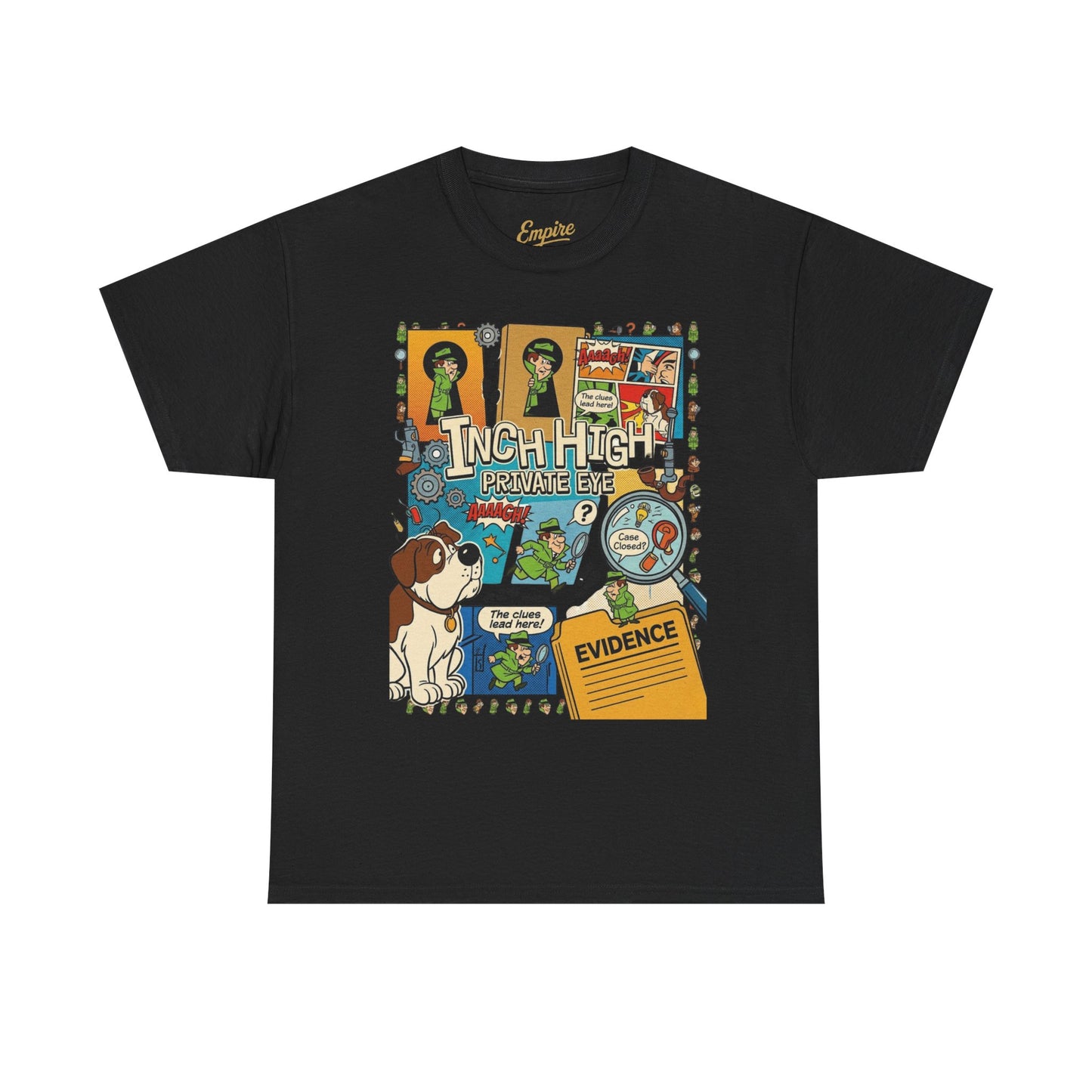 "Inch High Private Eye" Pop Art T‑Shirt
