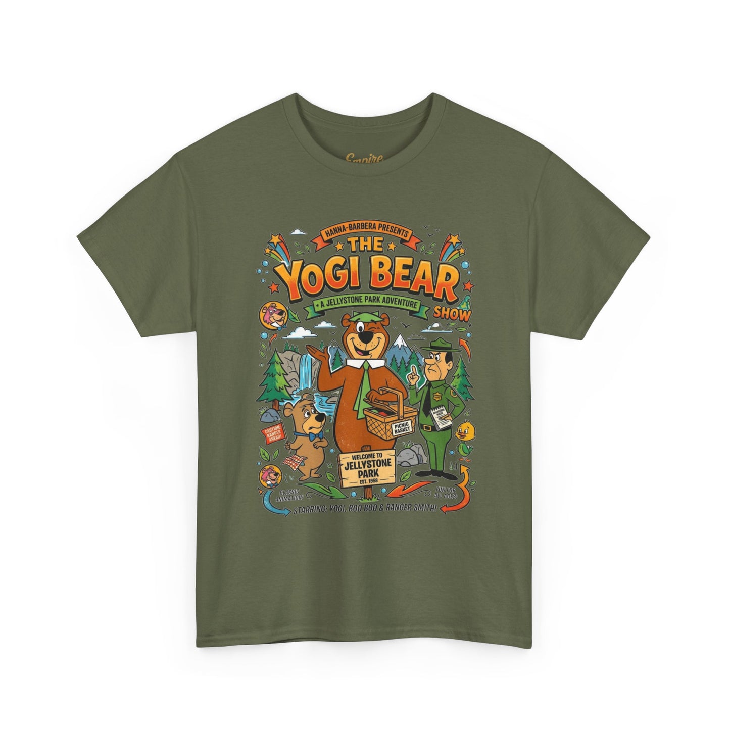 Yogi Bear Vintage Cartoon T‑Shirt