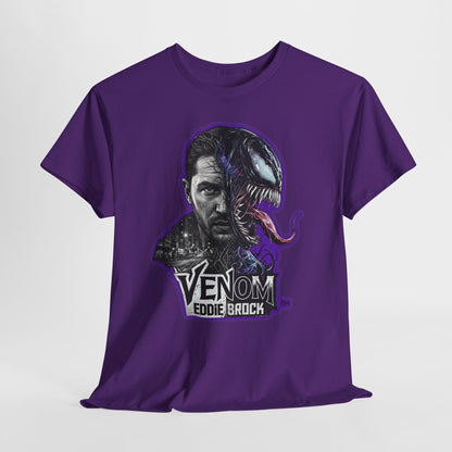 Venom Eddie Brock Graphic Tee — Antihero Comic Movie Fan Shirt