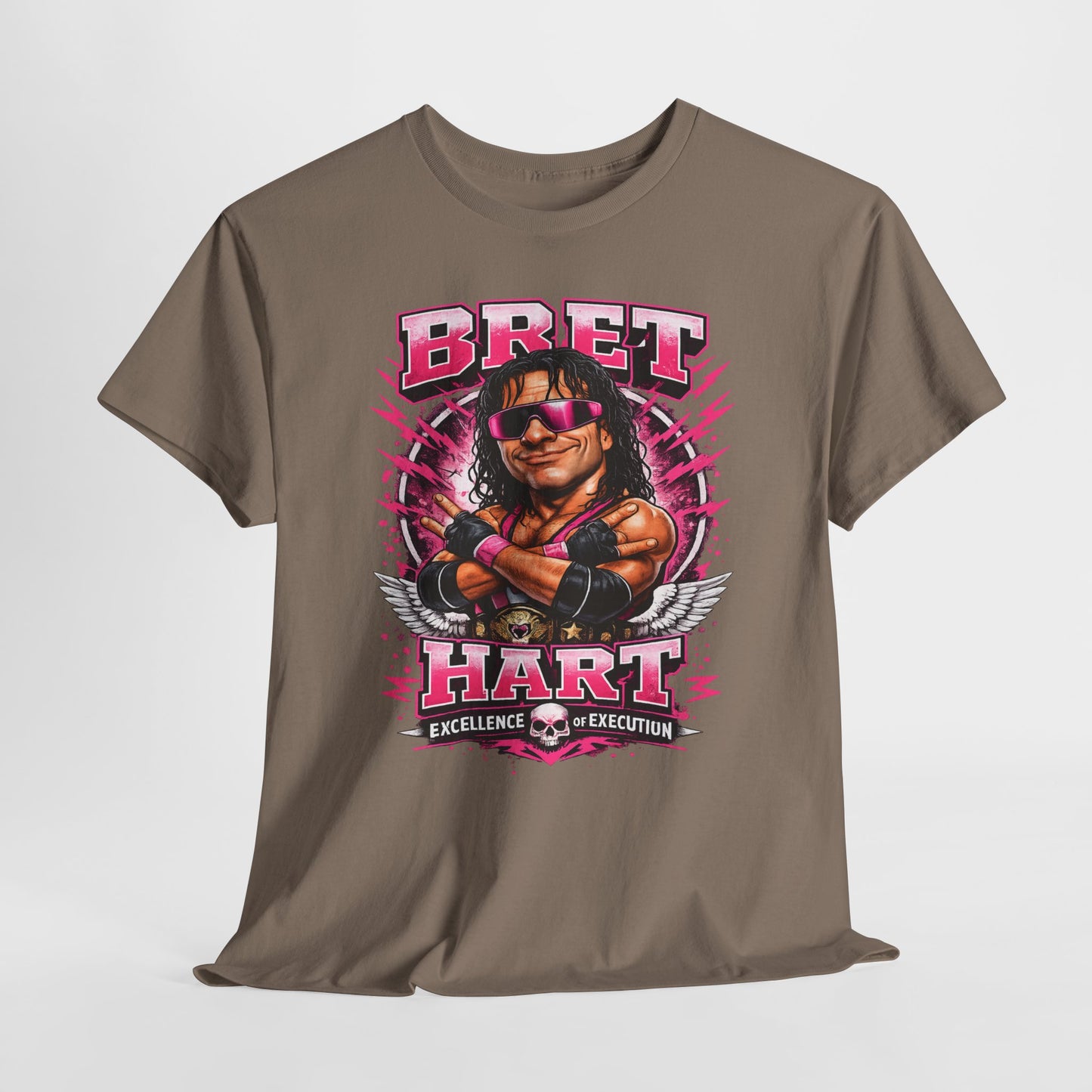 Bret Hart Tribute T-Shirt — "I Am The Best There Is" Retro Wrestling Tee