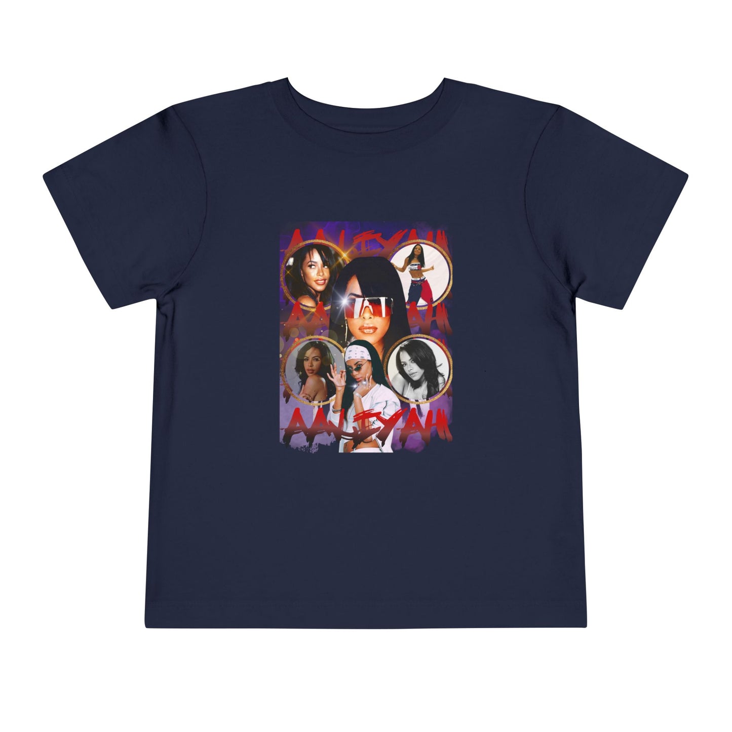 Aaliyah Trendy Toddler Tee | Stylish Kids Shirt | Unique Gift for Birthday or Playtime | Cool Graphic Tee | Fun Toddler Outfit | Kid's Fashion