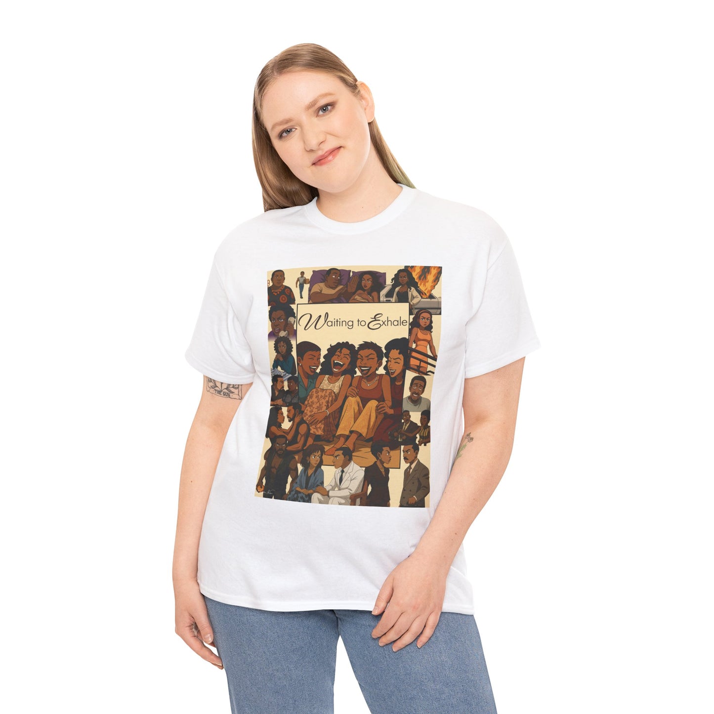 Waiting to Exhale Graphic Unisex Heavy Cotton Tee - Vintage Inspired Apparel for Movie Lovers