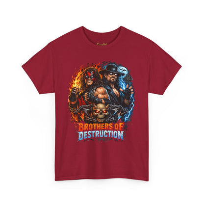 Brothers of Destruction Tee — Retro Wrestling Graphic Shirt