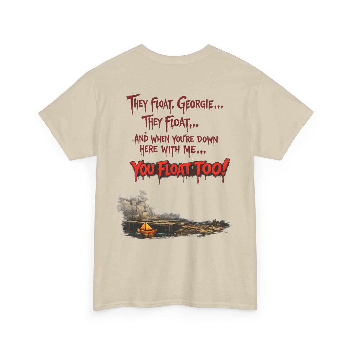Krustywise "You’ll Float Too" Horror Tee
