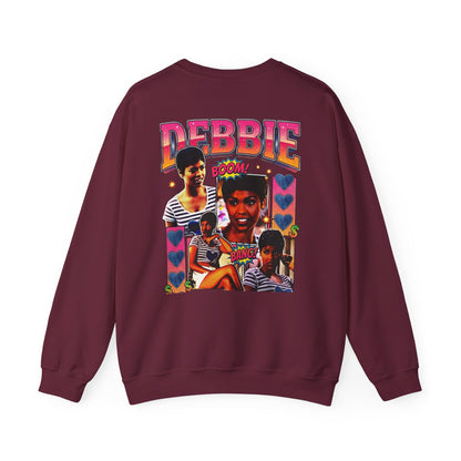 Debbie Retro Photo Collage Crewneck Sweatshirt