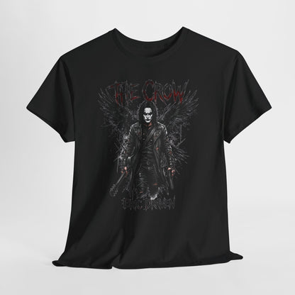 The Crow Eric Draven Graphic Tee - Gothic Rock Movie Tribute Shirt