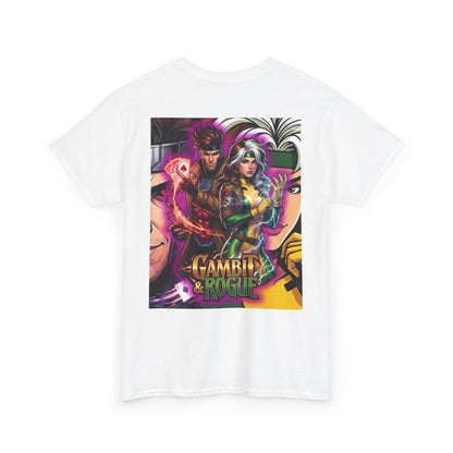 Gambit & Rogue Comic Art T‑Shirt