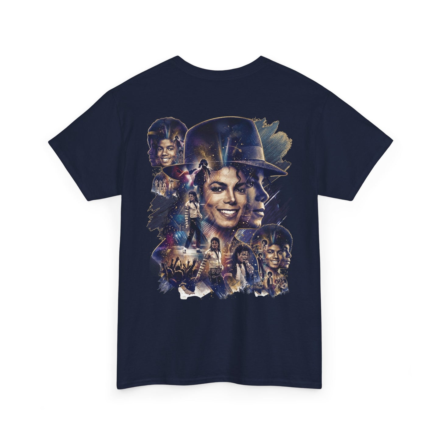 MJ Legacy Collage Tee - Retro Pop King Graphic T-Shirt