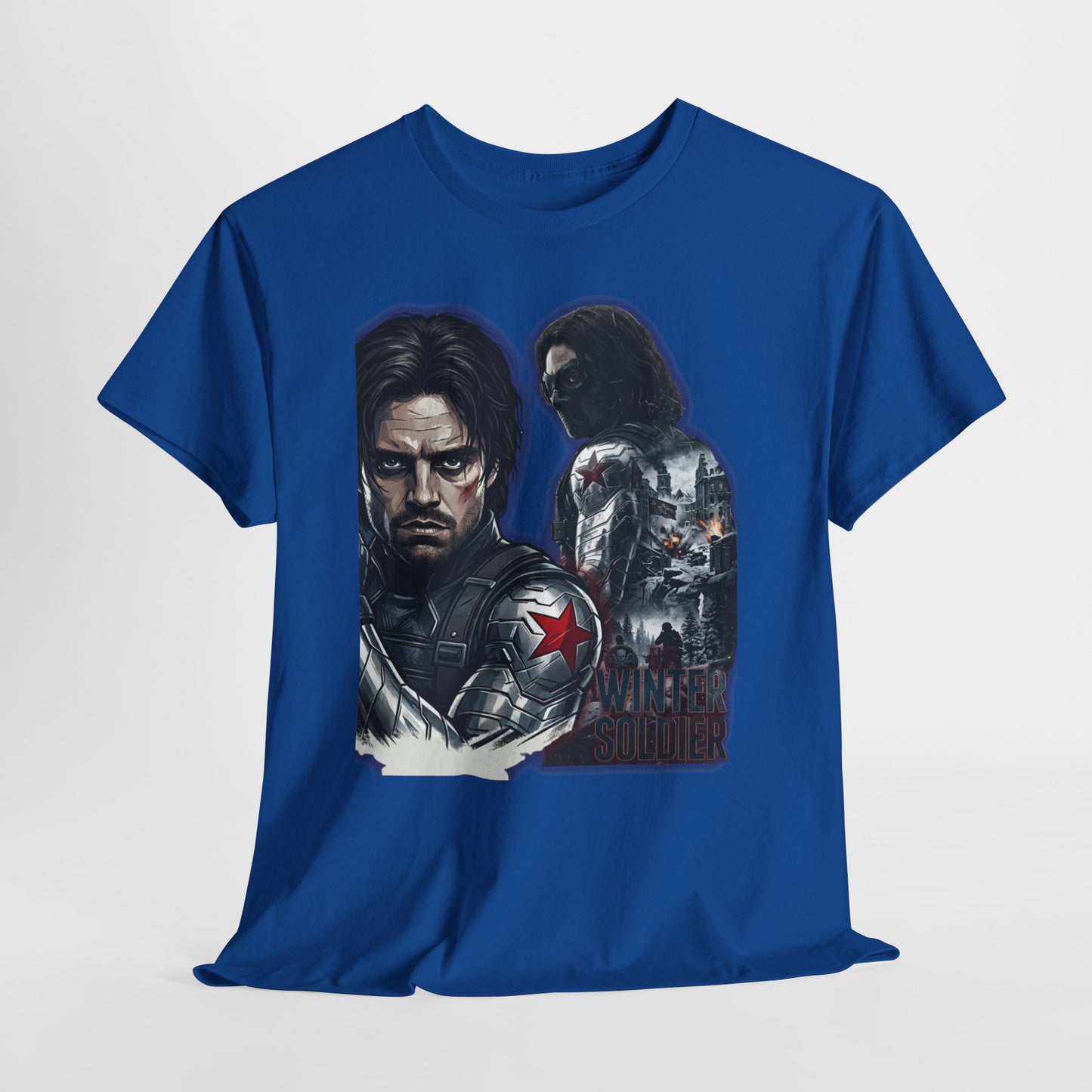 The Winter Soldier - Armored Vigilante Portrait T-Shirt