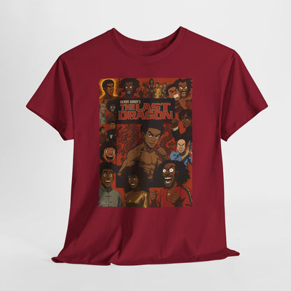 Retro Last Dragon Unisex Heavy Cotton Tee | Perfect for Fans & Casual Wear