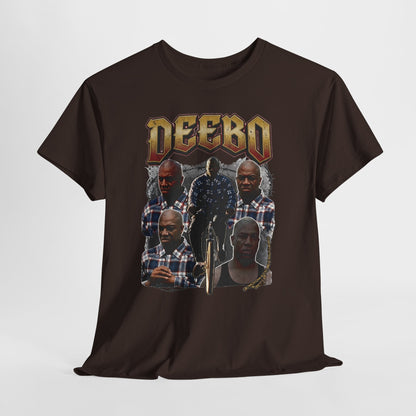 Deebo Graphic Tee — Vintage Style Movie Character Collage