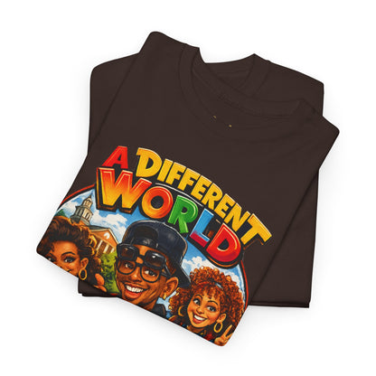 A Different World Cast Graphic Tee — Nostalgic 90s TV Shirt