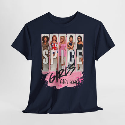 "Girl Power" Photo Tee - 90s Pop Band Vintage Graphic T-Shirt