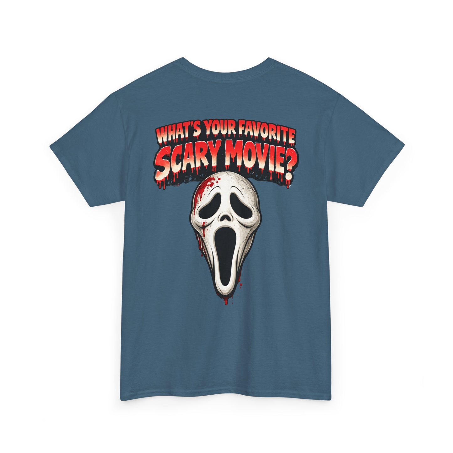 Scary Guy "Let's Get Stabby" Halloween Tee — Scream Mask Horror Movie T-Shirt
