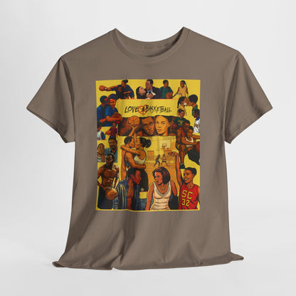 Love & Basketball Tee - Casual Style, Gift for Sports Lovers, Unique Graphic Shirt, Everyday Wear, Movie Inspired Apparel