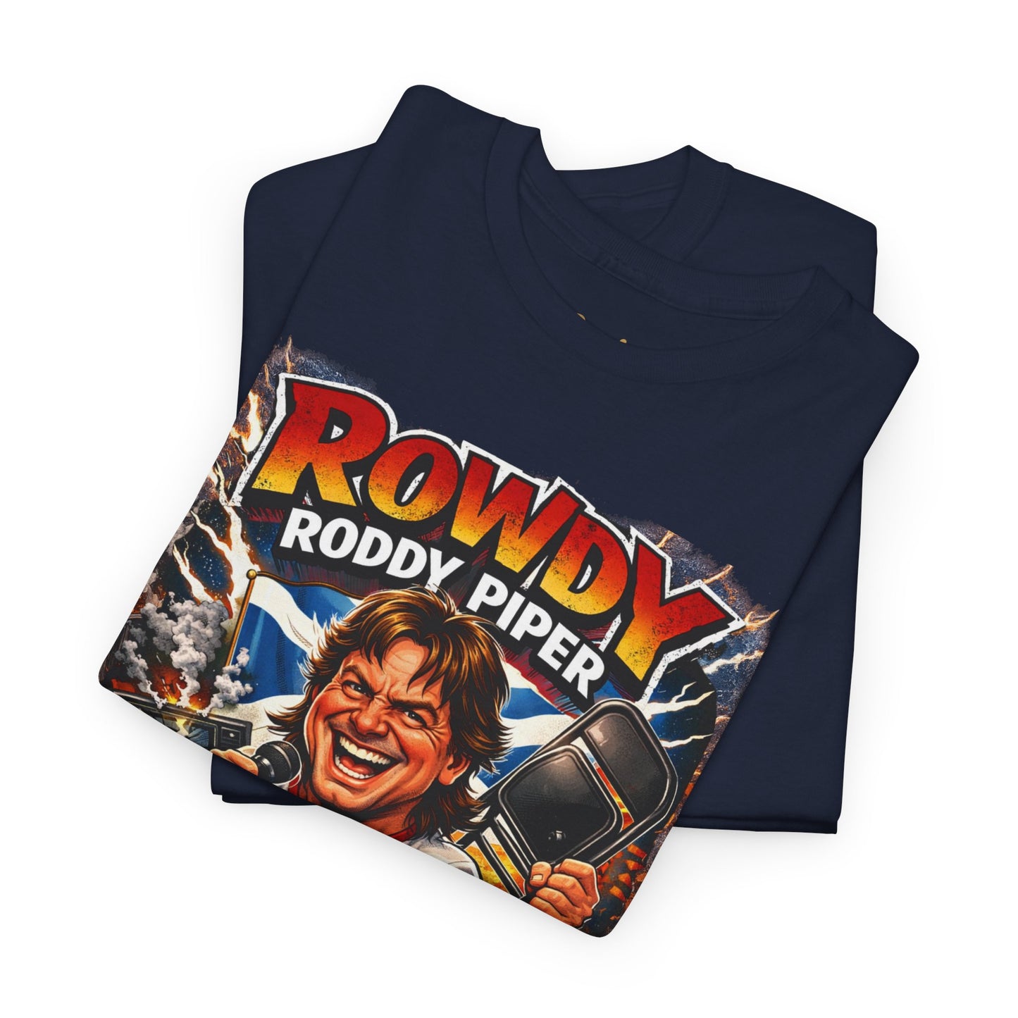 Rowdy Roddy Piper T-Shirt — Retro Wrestling Graphic Tee