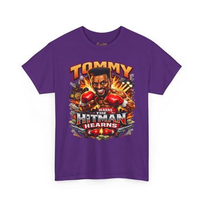 Tommy Hearns Boxing T-Shirt — Hitman Hearns Vintage Fight Graphic Tee