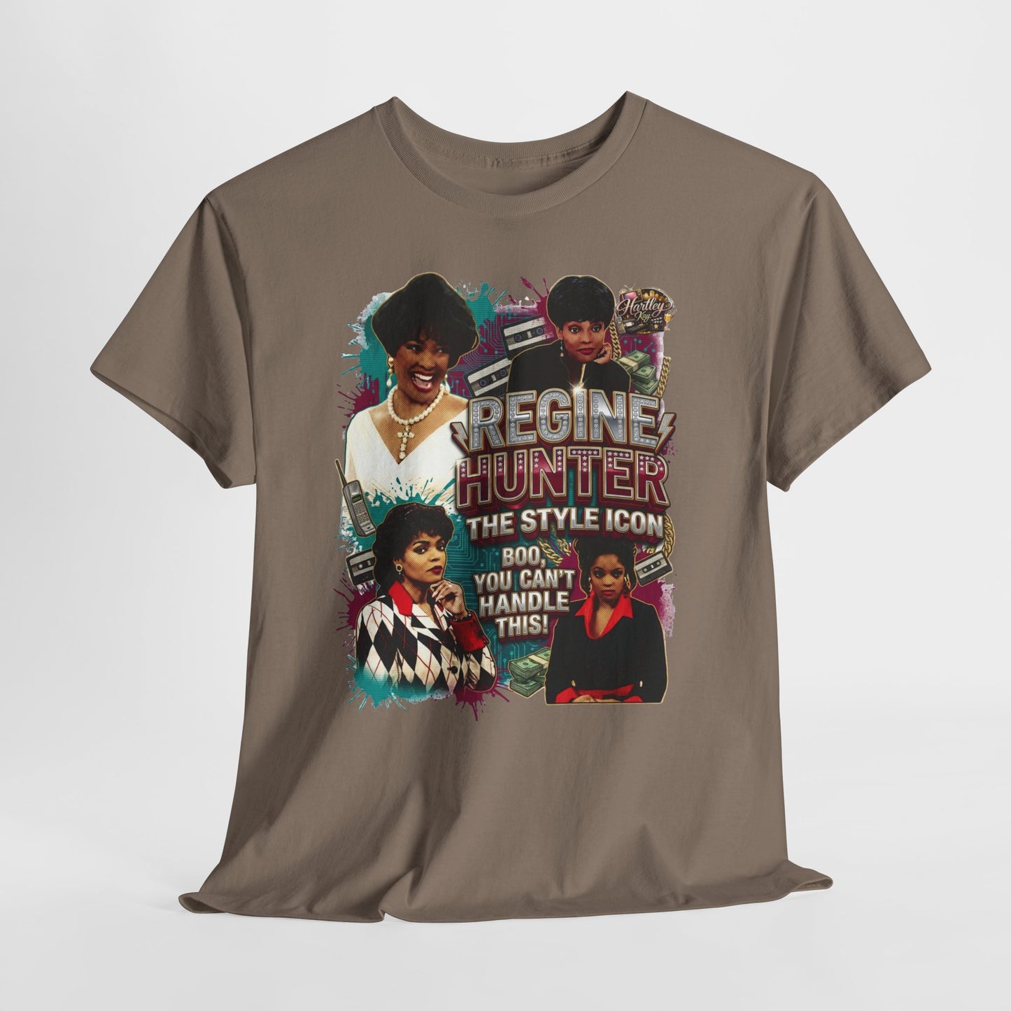 Regine Hunter “The Style Icon” Graphic Tee — Retro 90s R&B Tribute Shirt