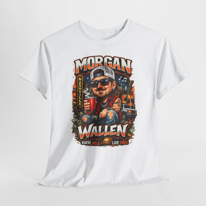 Country M. Wallen Graphic Tee — Country Music Fan Concert Shirt